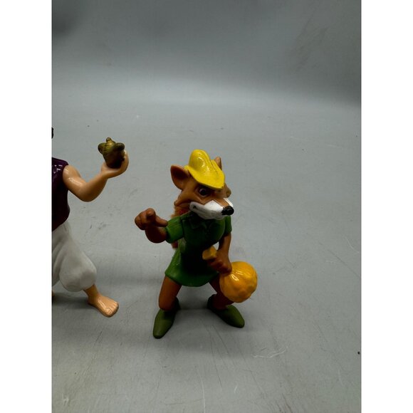 Disney Princess & Robin Hood fox Aladin Figurines Set 3 mini toy collectables - Picture 4 of 5